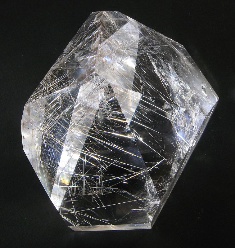 金红石发晶原石