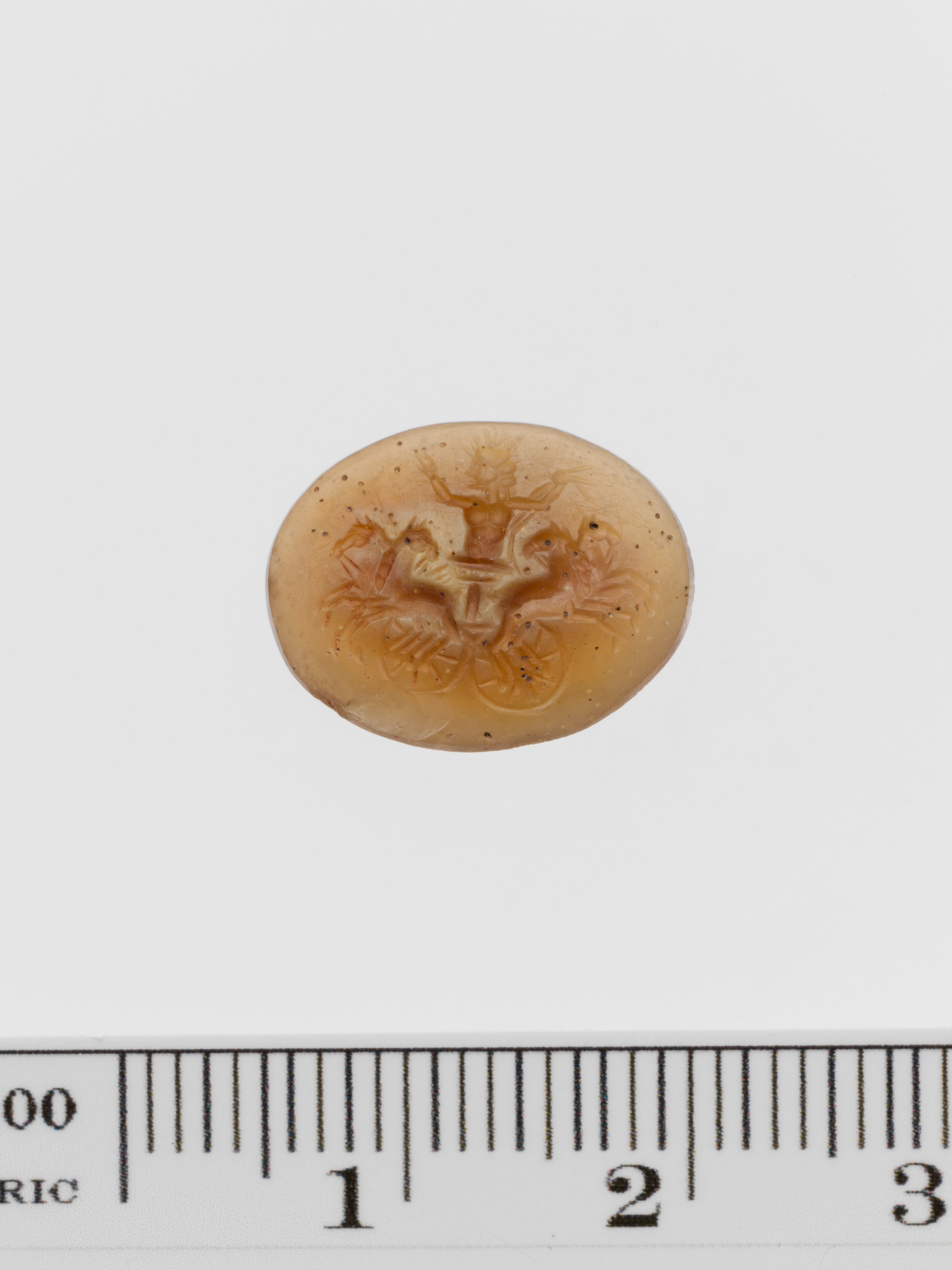 黄玉髓戒面（大都会博物馆藏）
